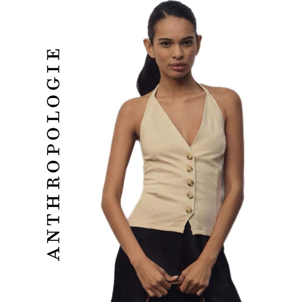 Anthropologie Halter Vest - Picture 4 of 15